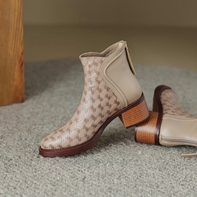 beige-ankle boots