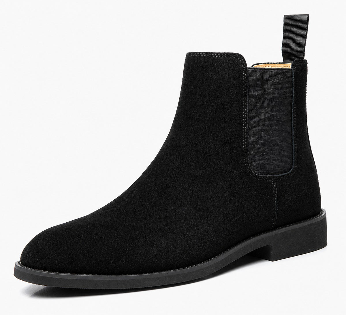 black-chelsea boots