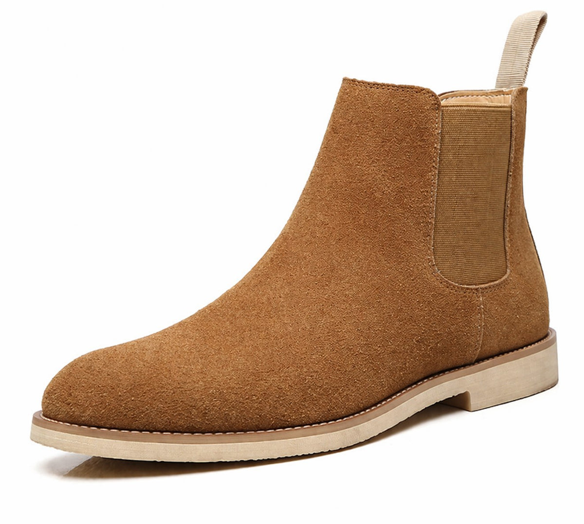 brown-chelsea boots