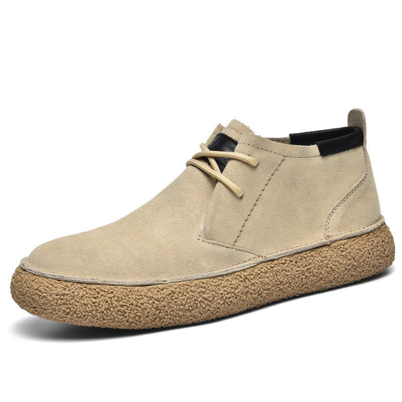 beige-chukka boots