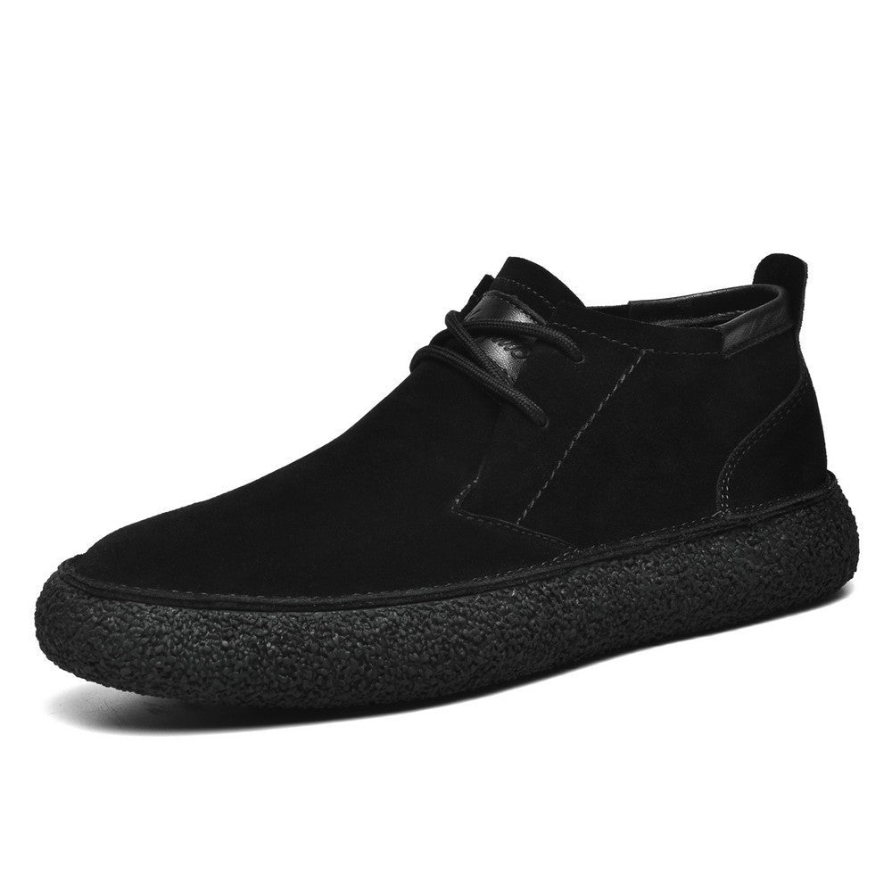 black-chukka boots