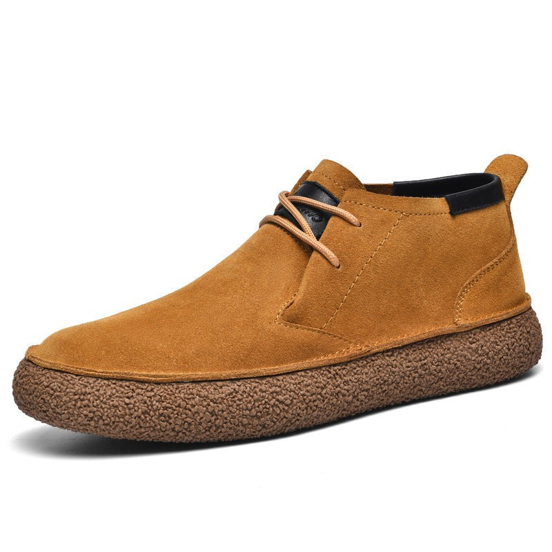 brown-chukka boots