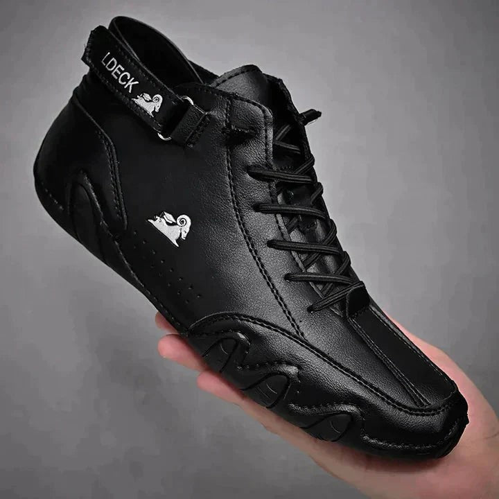 black-casual shoes