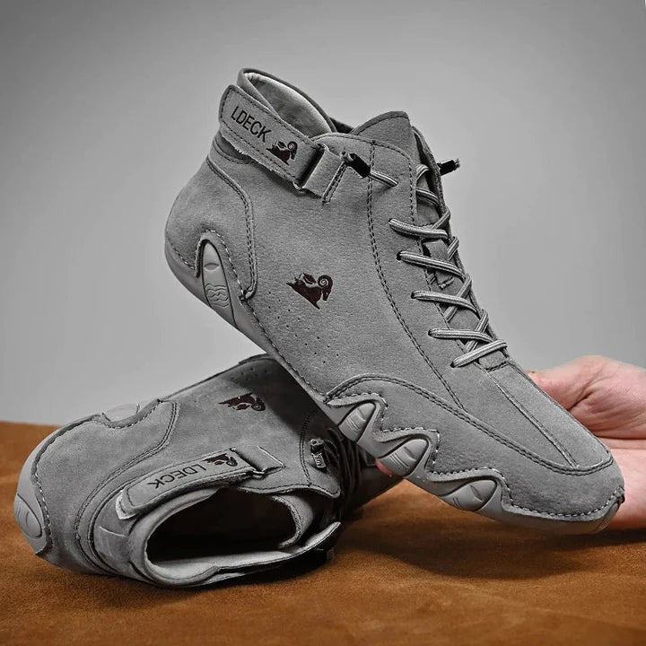 gray-casual shoes