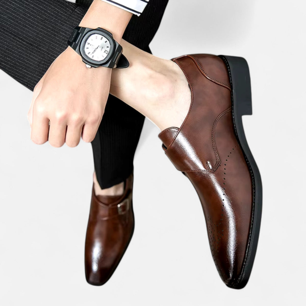 brown-dress shoes