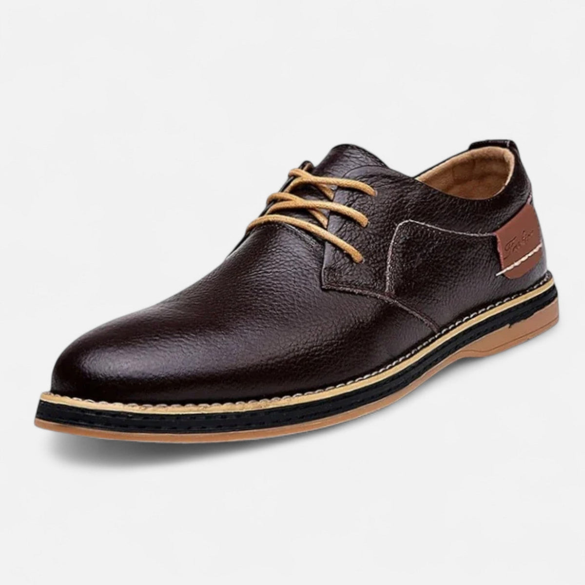 coffee-dress shoes