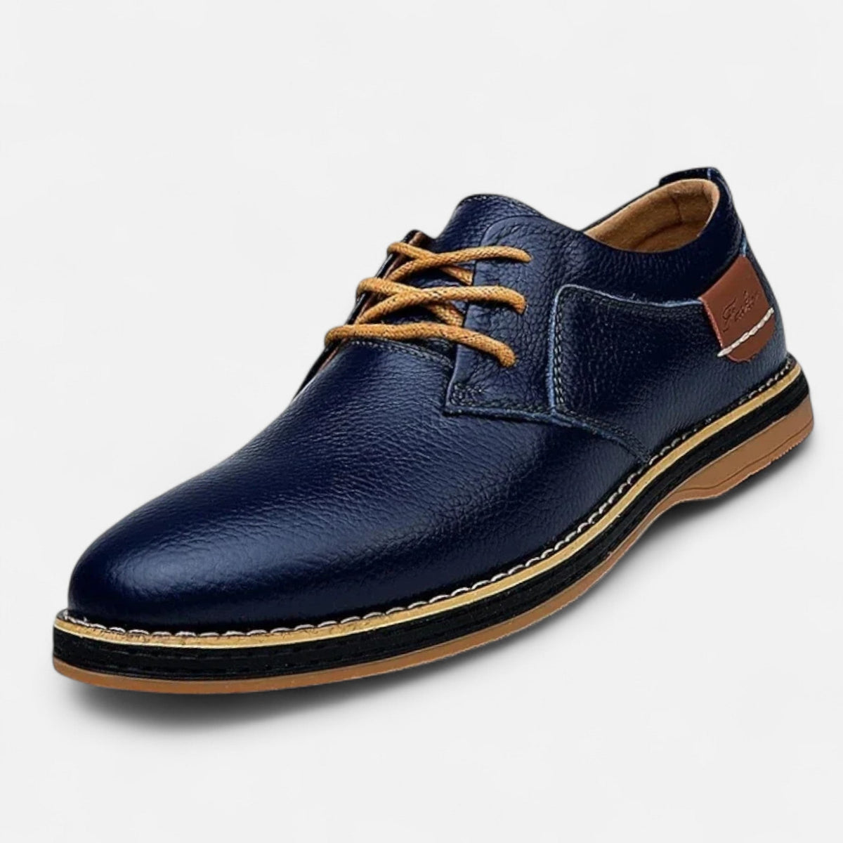 dark blue-dress shoes