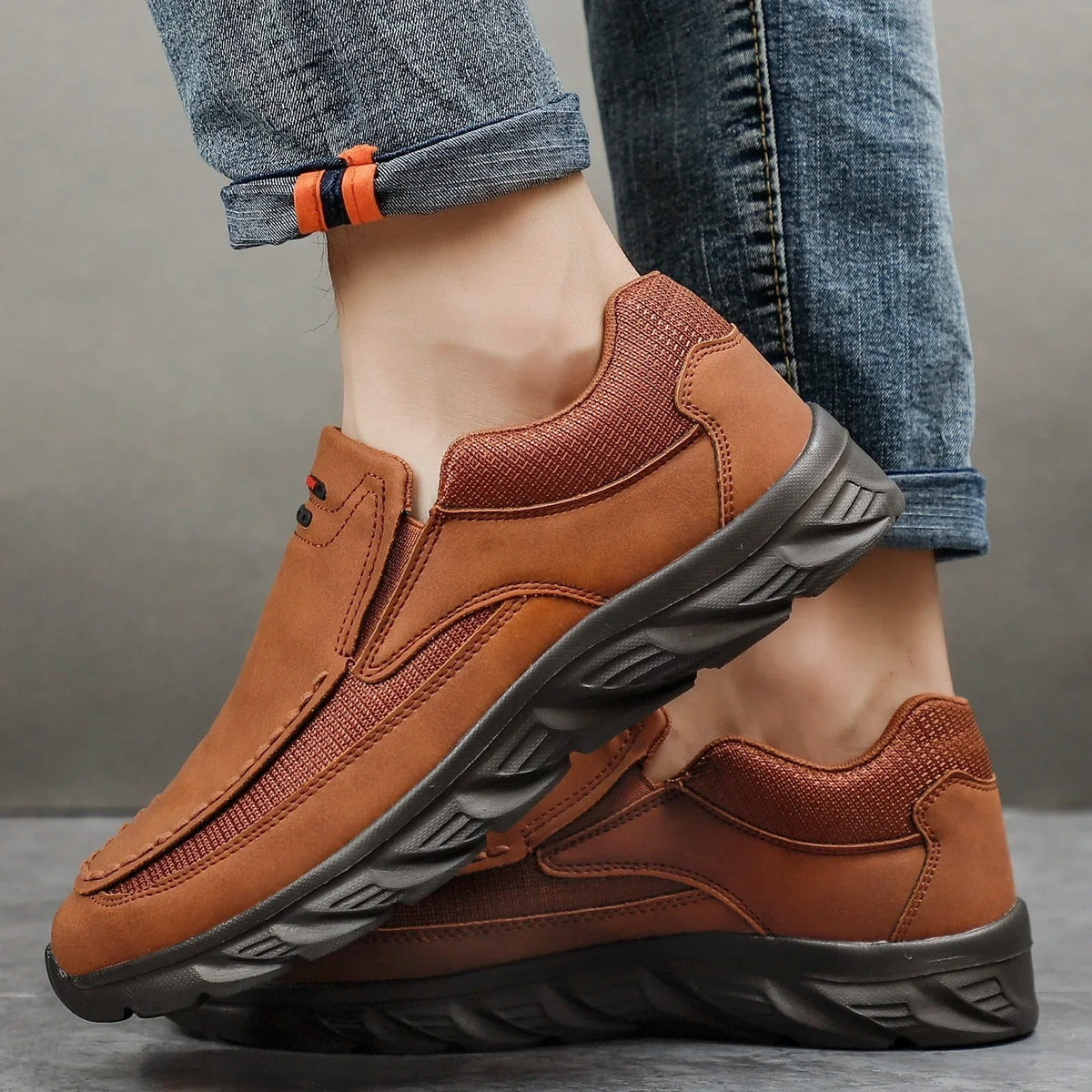 brown-casual shoes