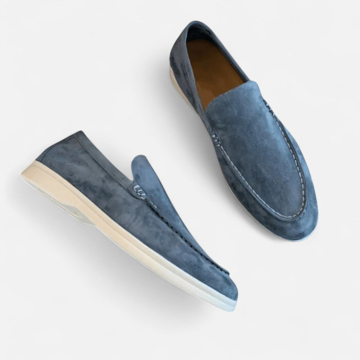 light blue-loafers