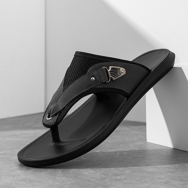 Cade thong sandals - Black