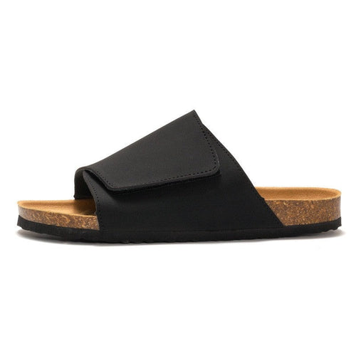 Cade cork sandals - Black
