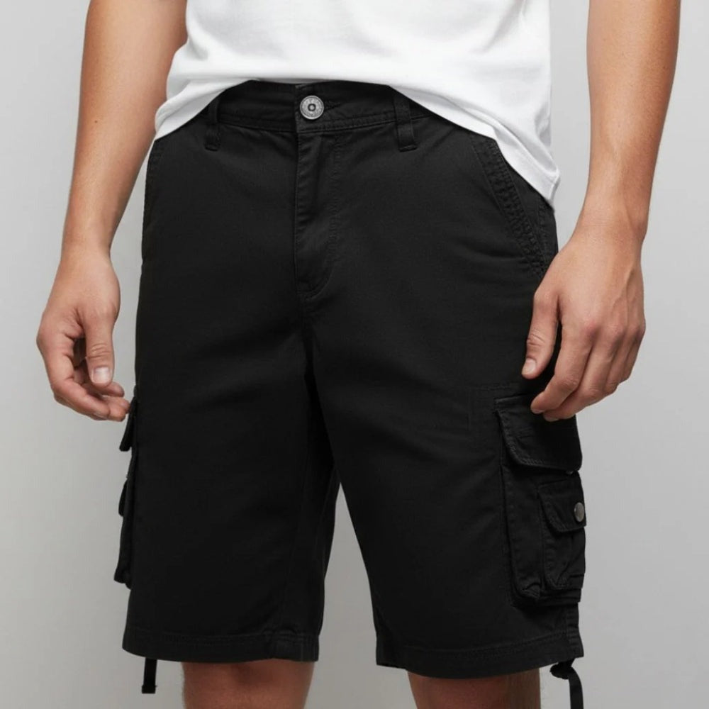 Cade cargo shorts - Black