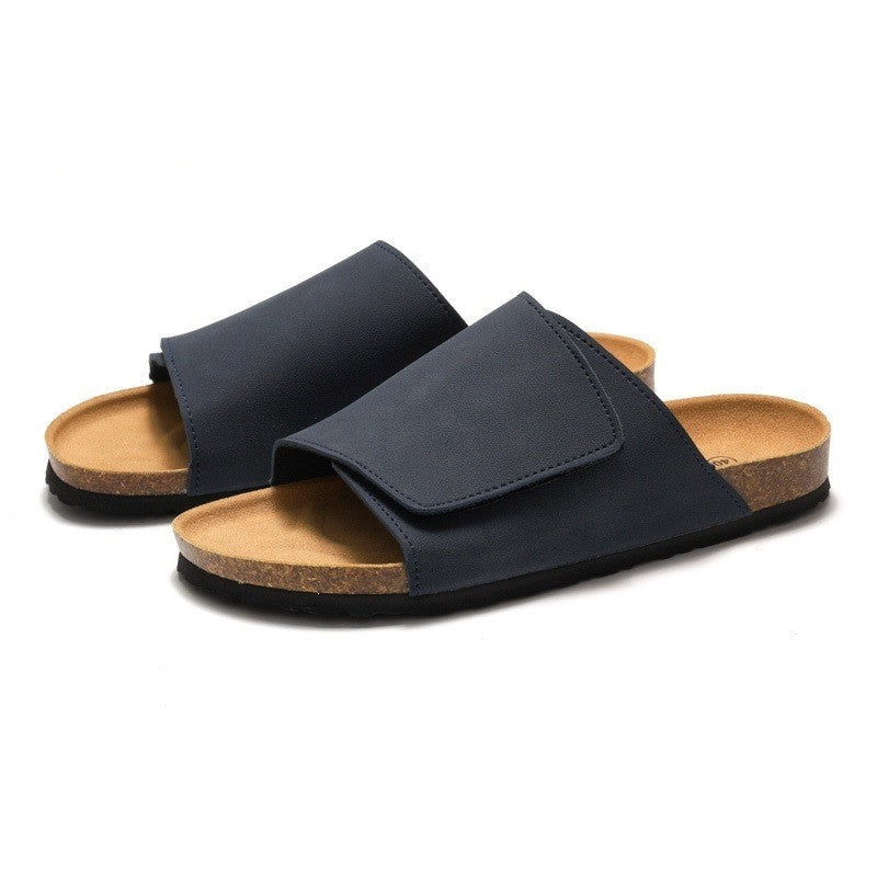 Cade cork sandals - Blue