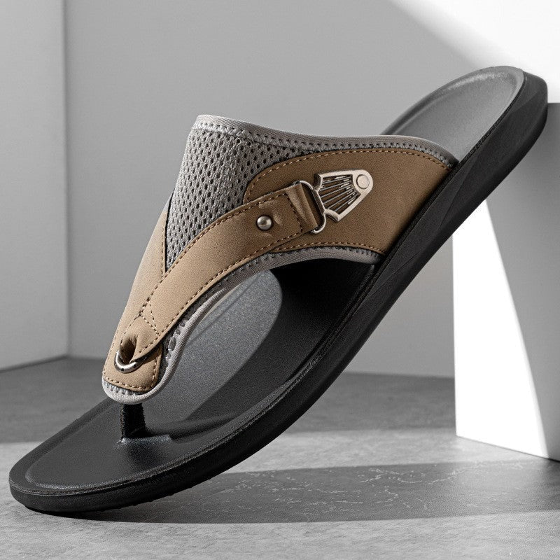 Cade thong sandals - Brown