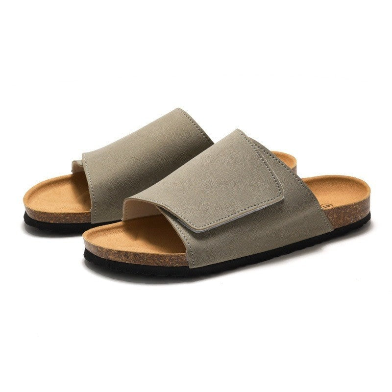 Cade cork sandals - Gray