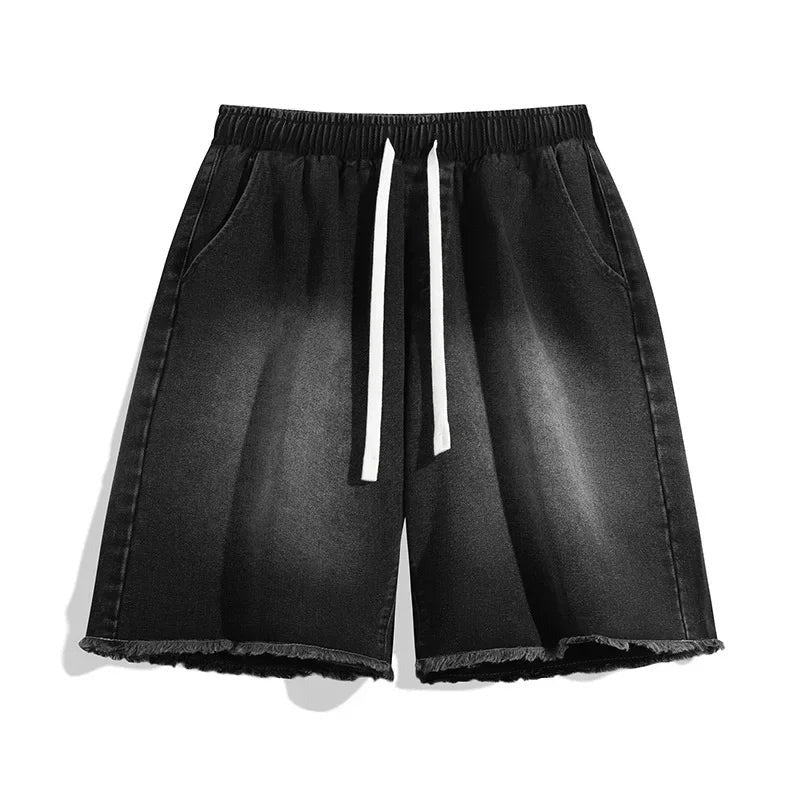 Cade denim shorts - Black