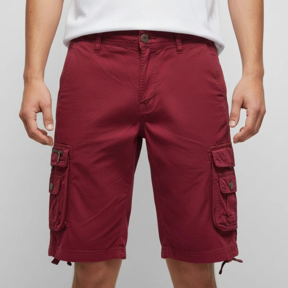 Cade cargo shorts - Red