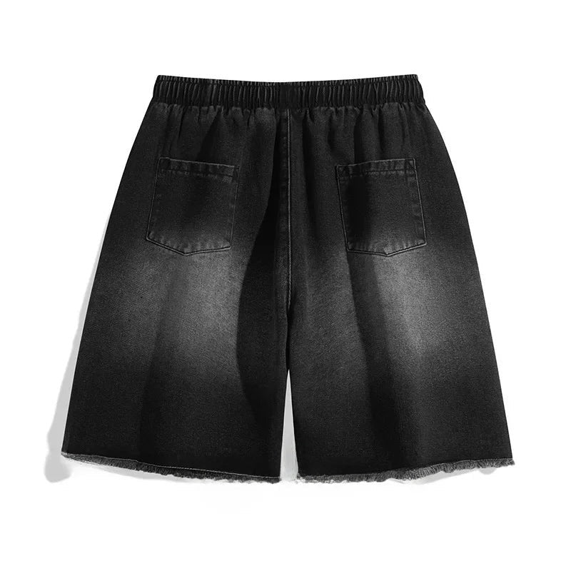 Cade denim shorts - Black