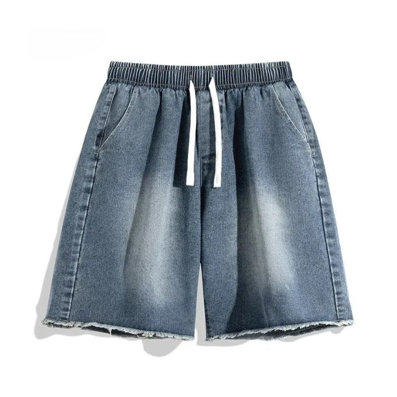 Cade denim shorts - Blue