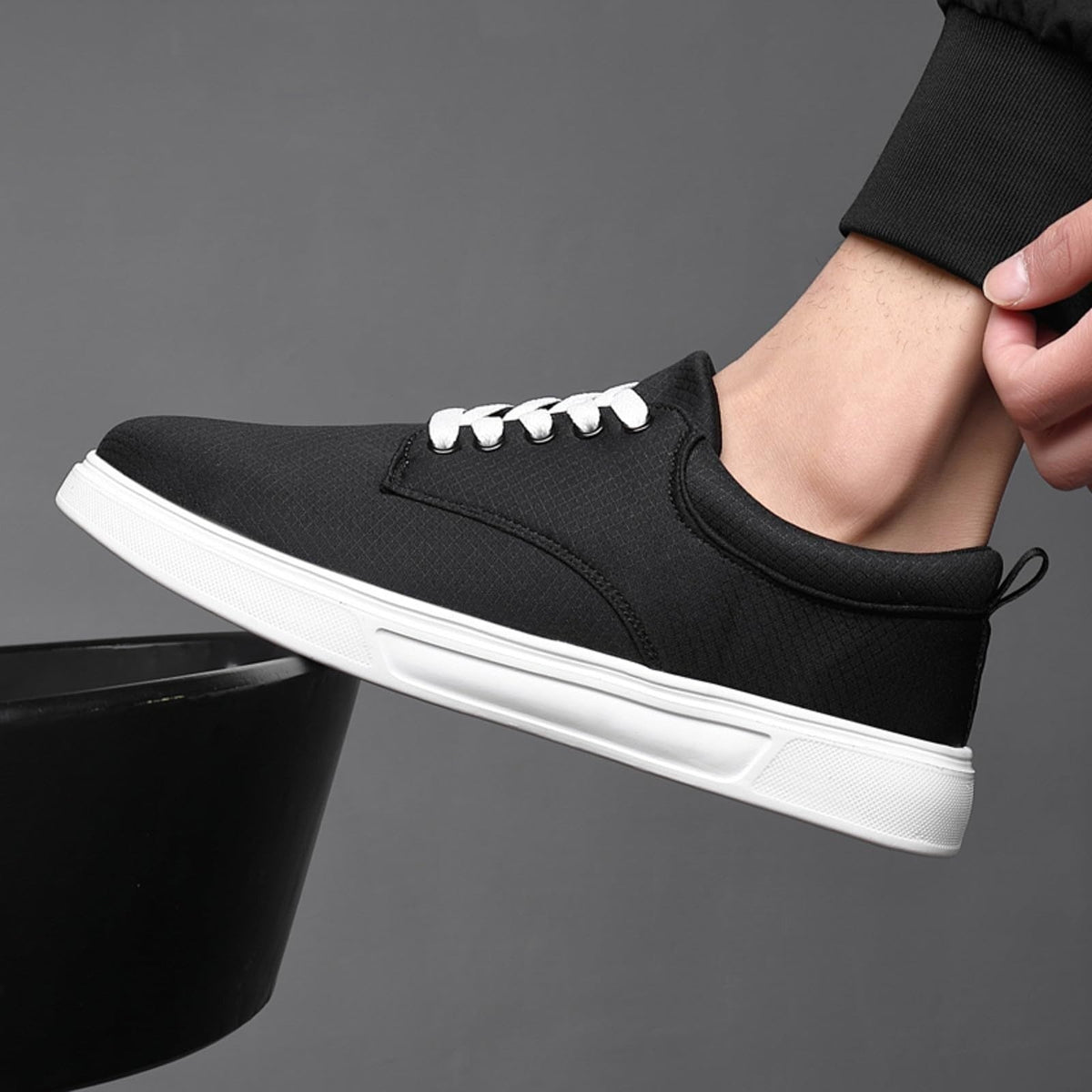 Carter canvas sneakers - Black