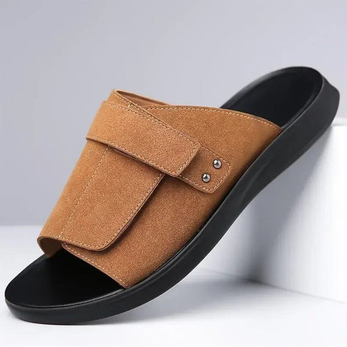 Carter suede sandals - Brown