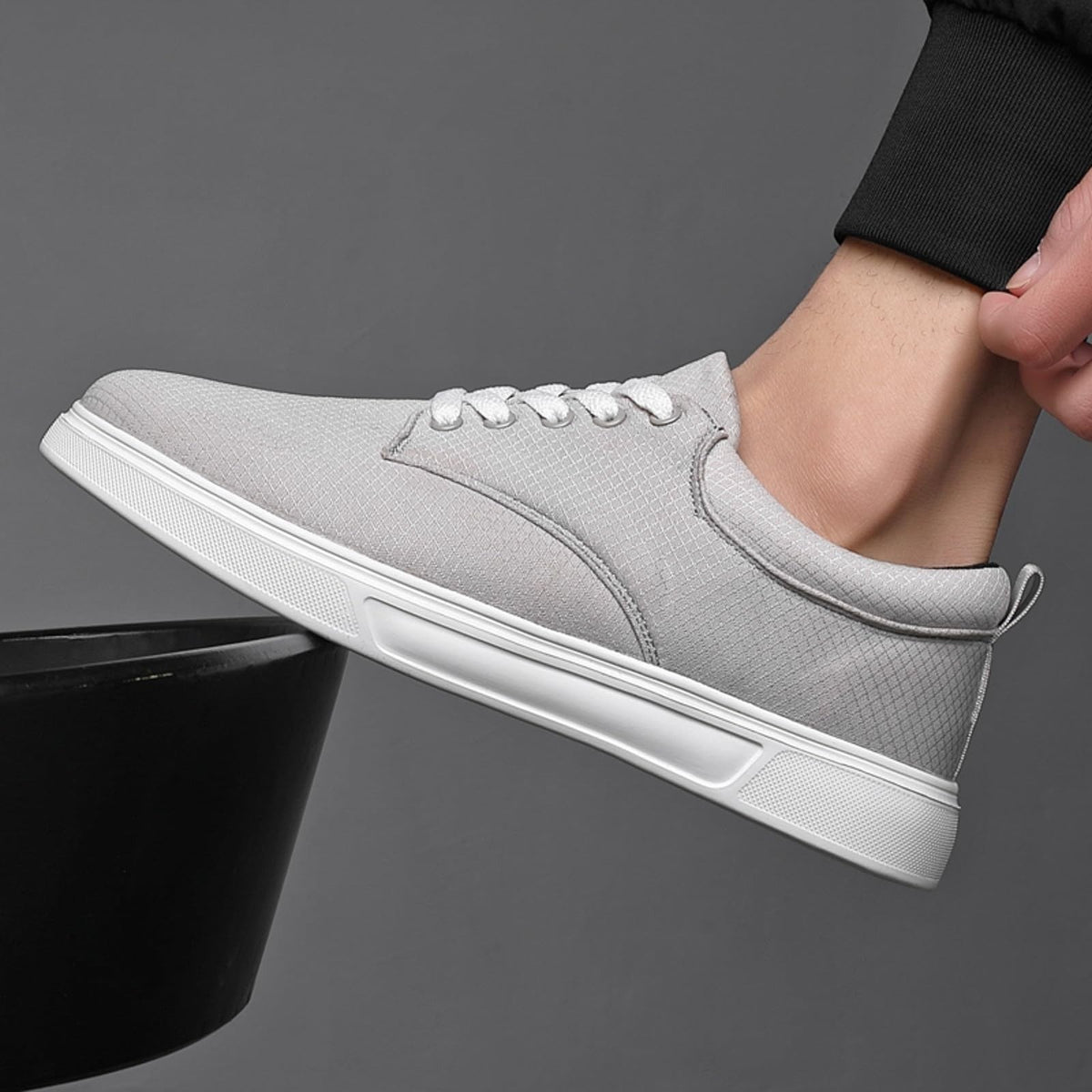Carter canvas sneakers - Gray