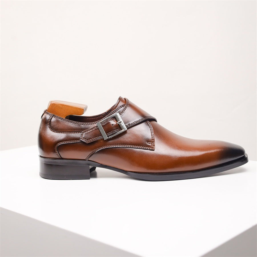 Carter monk strap shoes - Brown