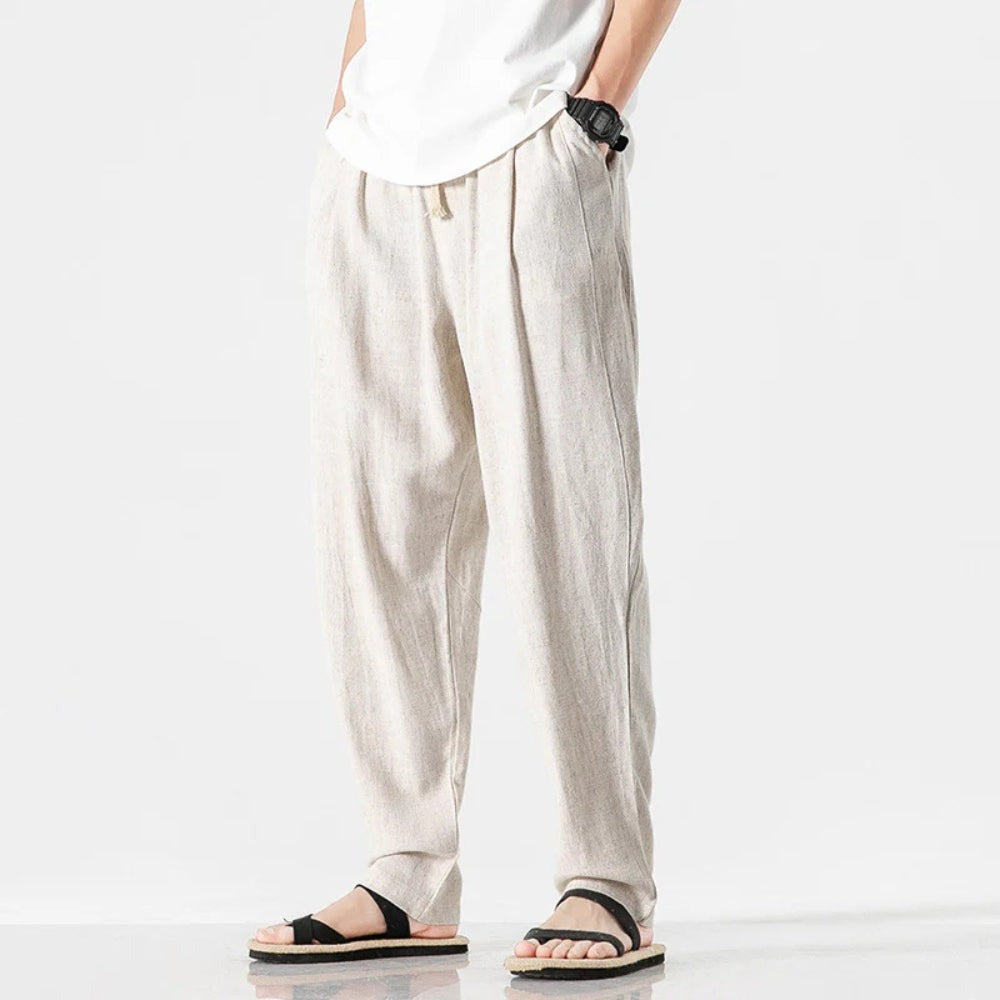 Cooper linen pants - Beige