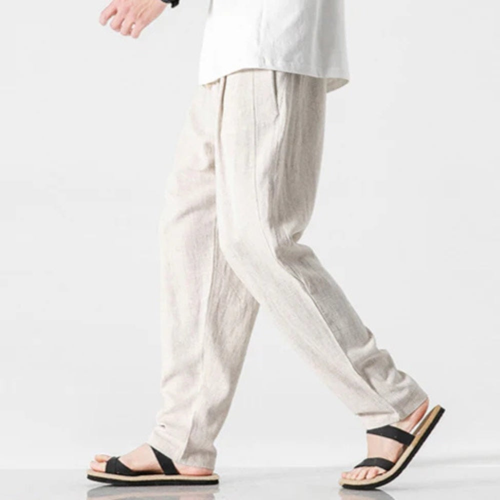 Cooper linen pants - Beige
