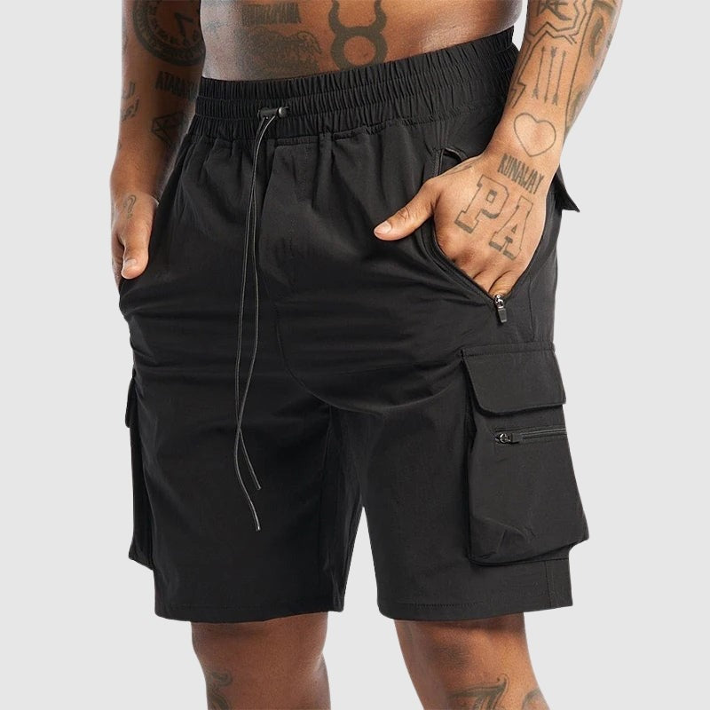 Cooper cargo shorts - Black