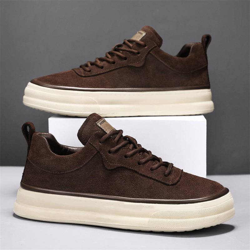 Cooper suede sneakers - Dark Brown