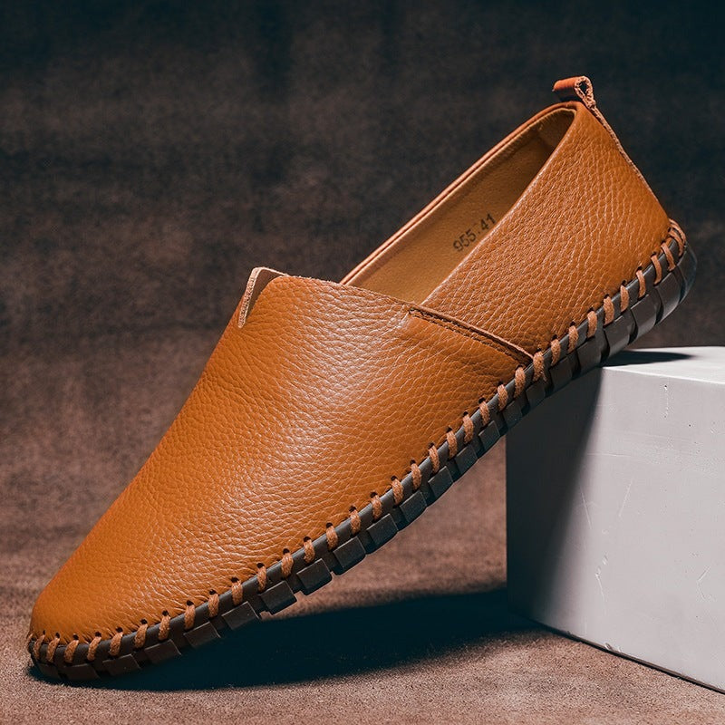 Cooper leather loafers - Brown