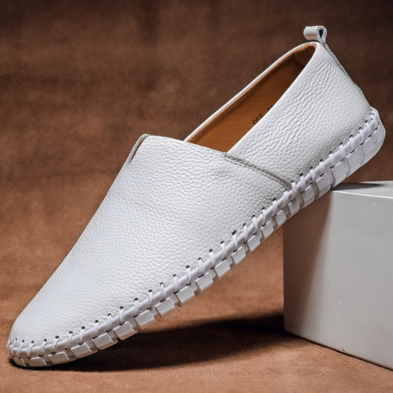 Cooper leather loafers - White