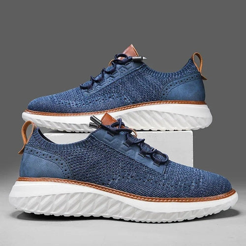 Cooper running sneakers pair view - Blue