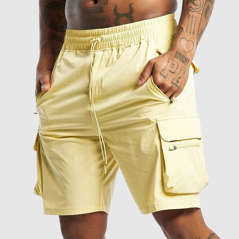 Cooper cargo shorts - Yellow
