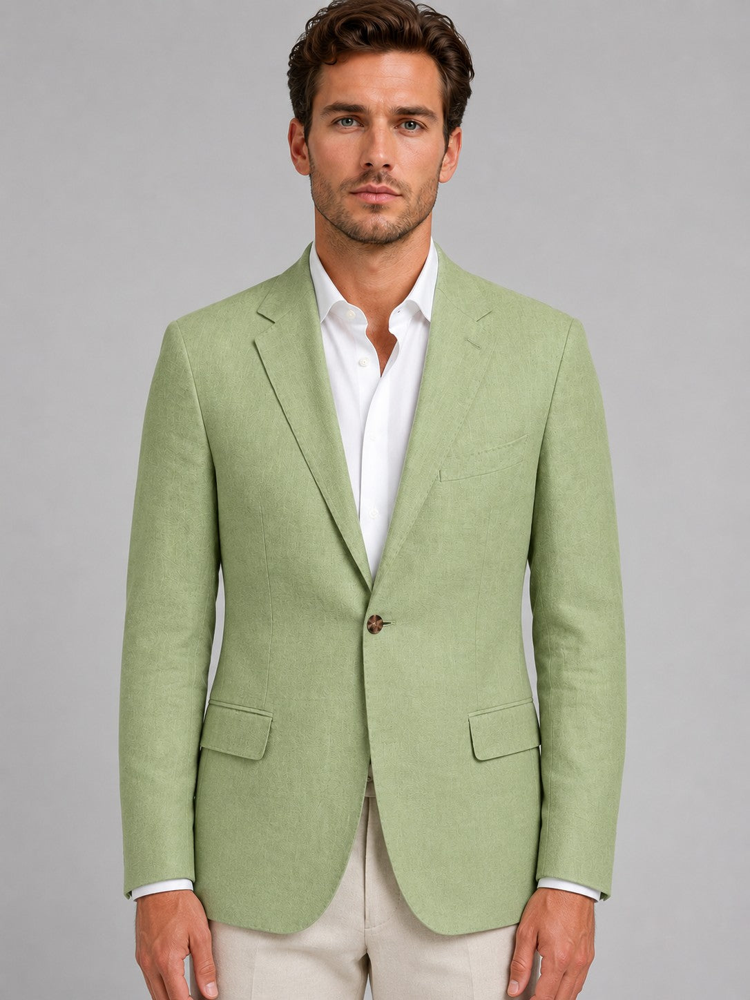 light green-blazer