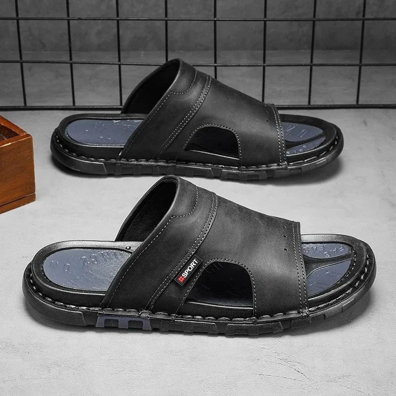 sandals - Black detail