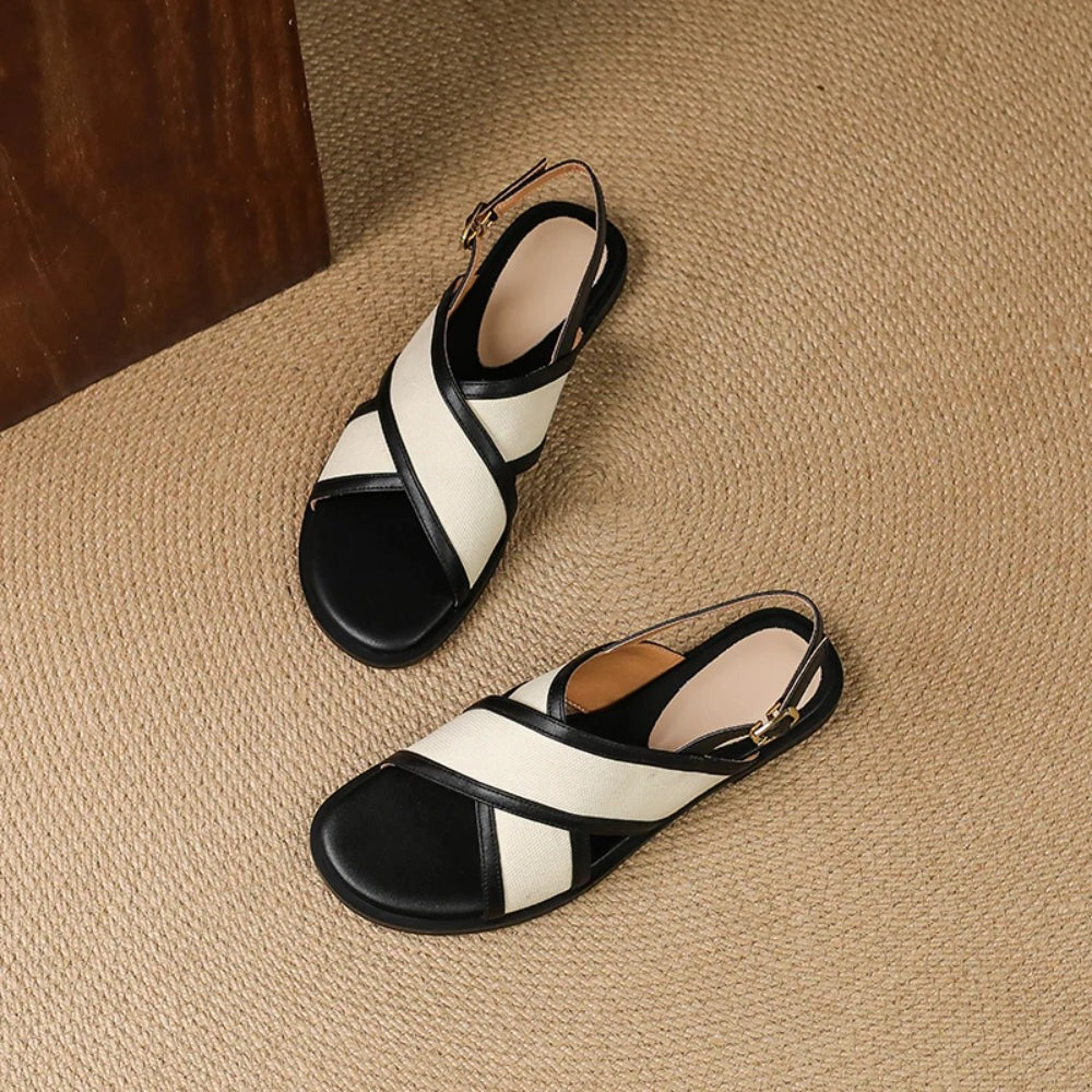 Elena slingback sandals - Black alternate view