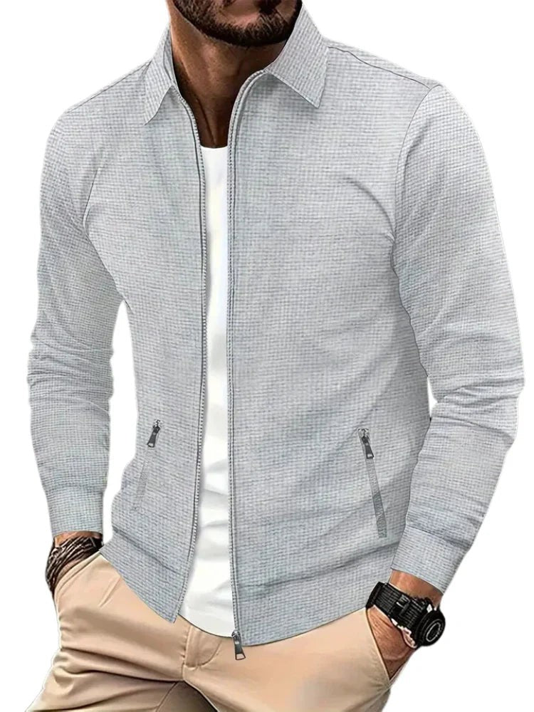 light gray-jacket