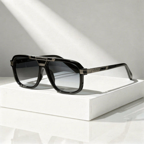 Felix square sunglasses - Black