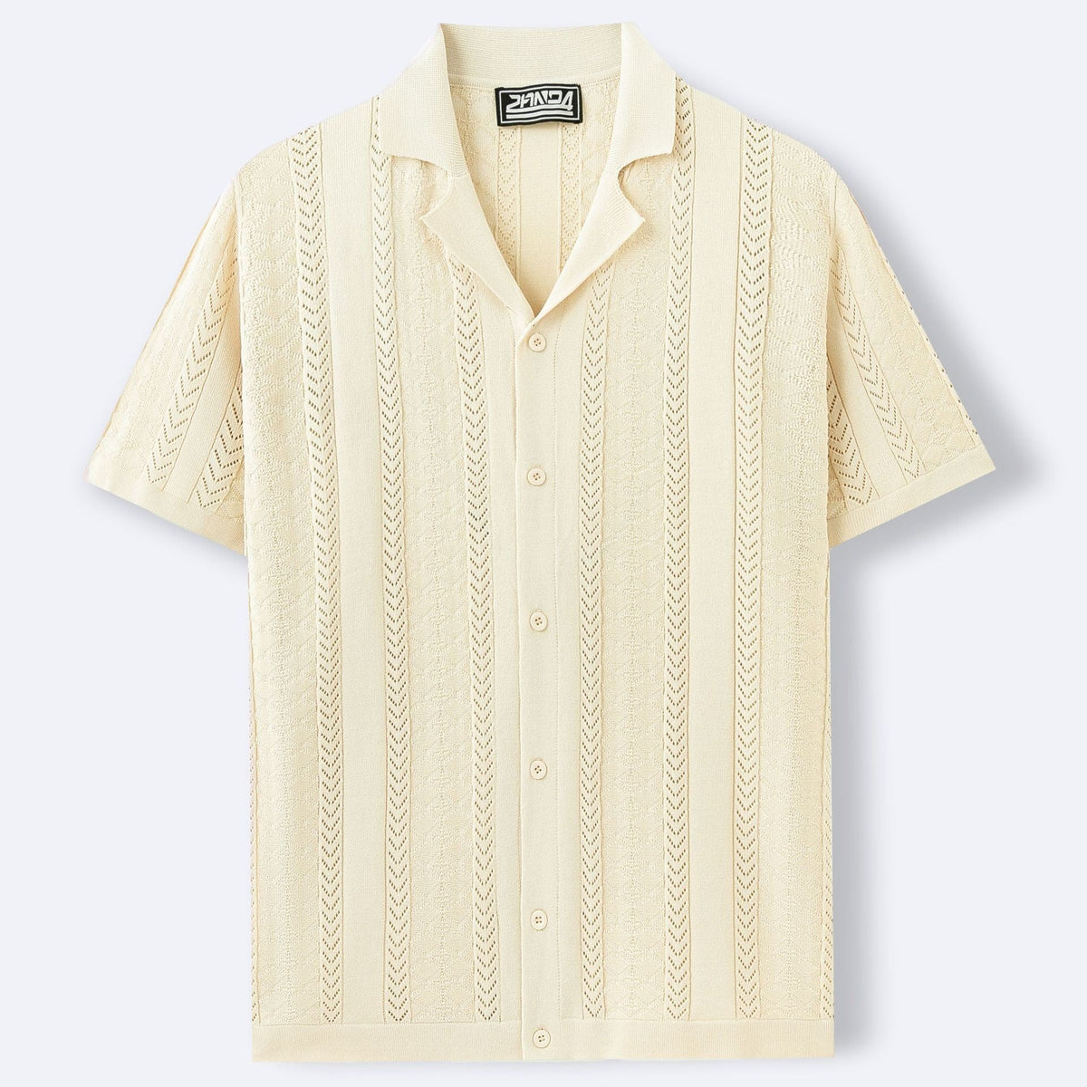 Felix knit shirt - Beige