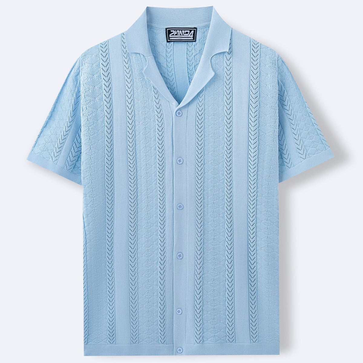 Felix knit shirt - Blue