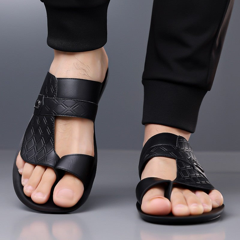 Flynn thong sandals - Black