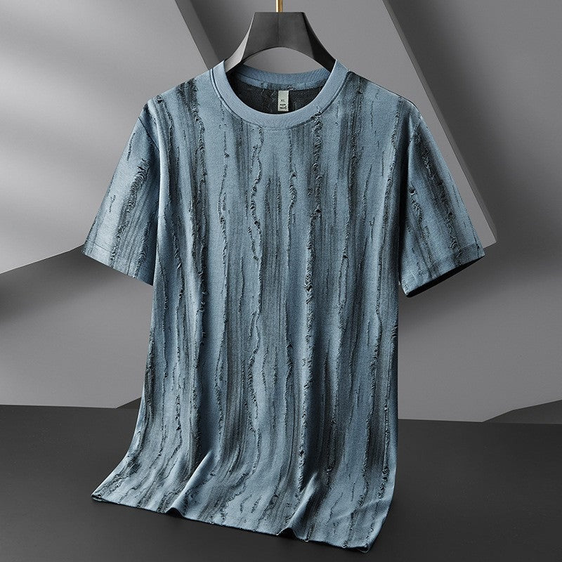 Flynn crew neck t shirt - Blue