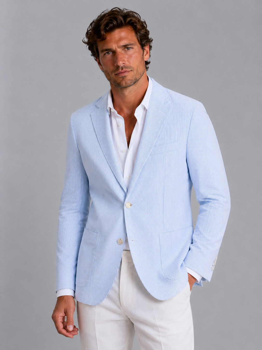 Franklin blazer - Light Blue