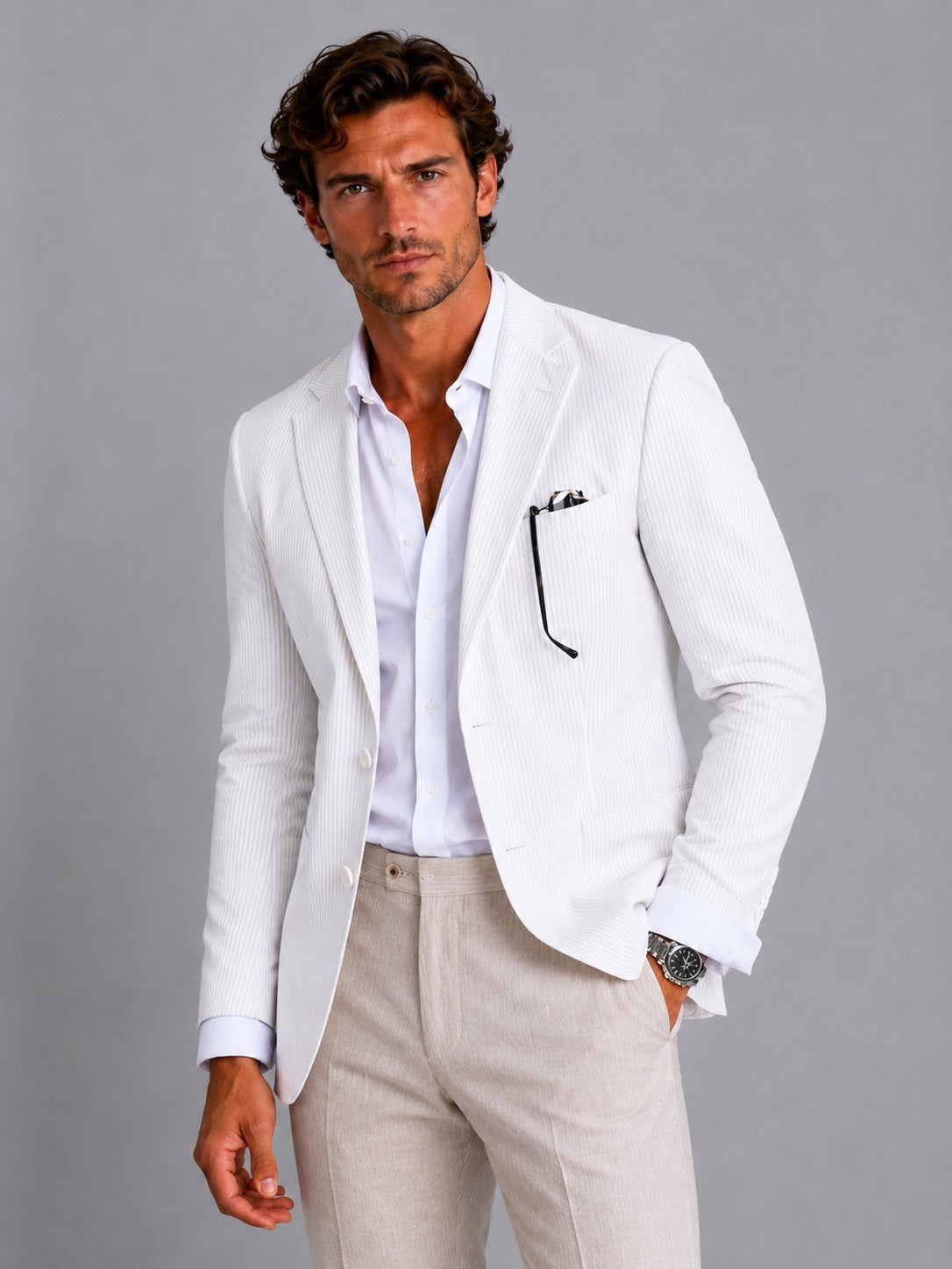 Franklin blazer - White