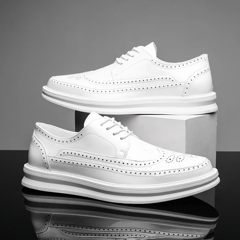 white-dress shoes