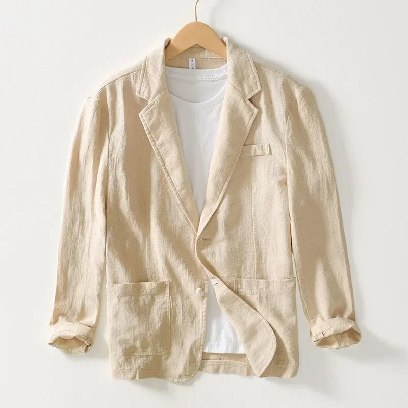 Hayes linen blazer - Beige
