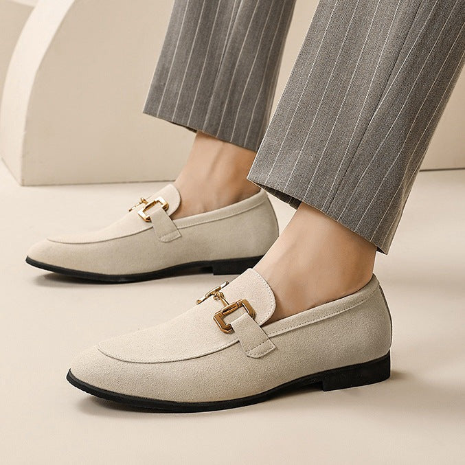 Hayes suede loafers - Beige