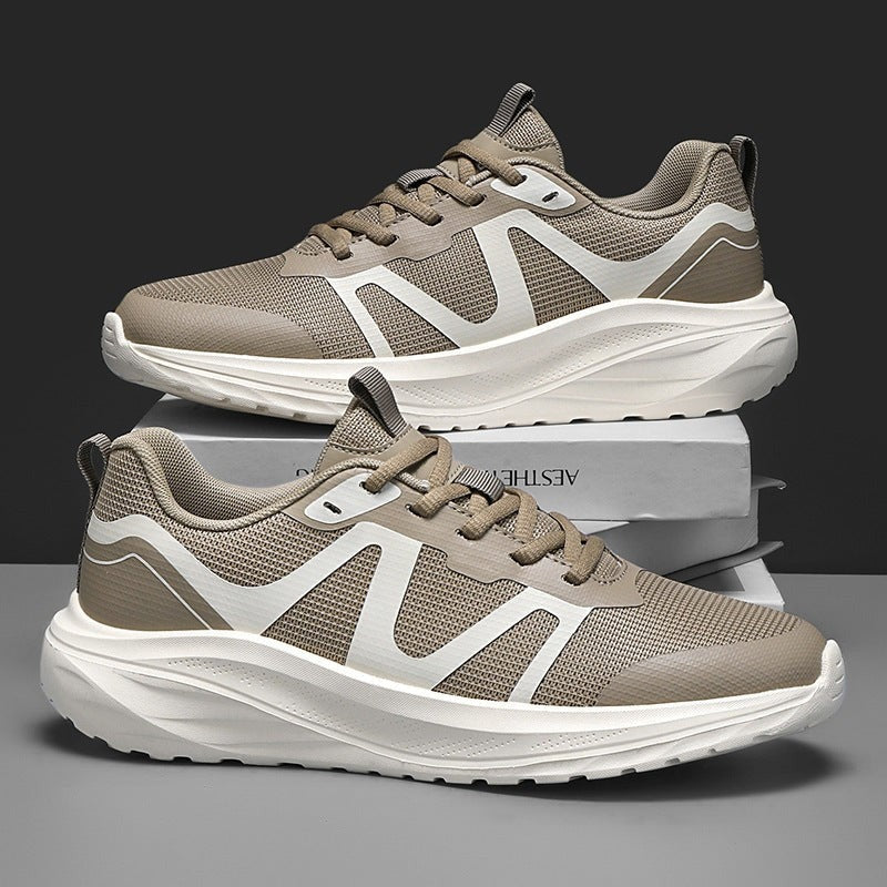 Hayes mesh running shoes - Beige detail